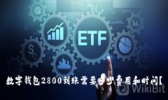 数字钱包2800到账需要多少